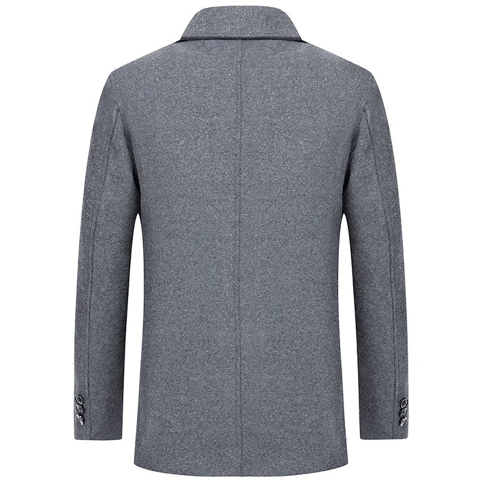 Men's Short Wool Overcoat HARTTMAN HT211