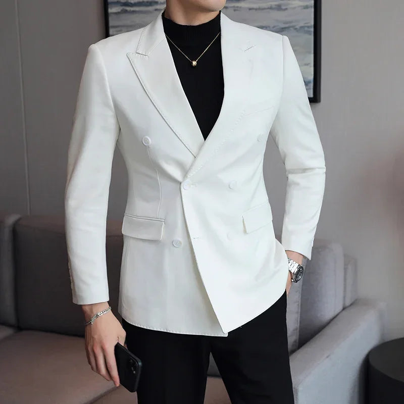 Men's Blazer HARTTMAN HT015 in White