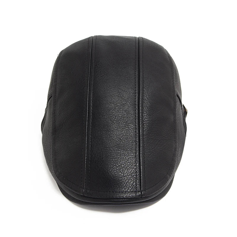 Men's English Leather Flat Cap HARTTMAN HT016