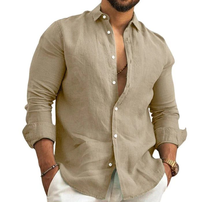 Premium Linen Shirt HARTTMAN HT337