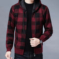 Men's Check Jacket HARTTMAN HT144 in Red