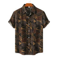 Men's Cotton Shirt HARTTMAN HT124 in Brown