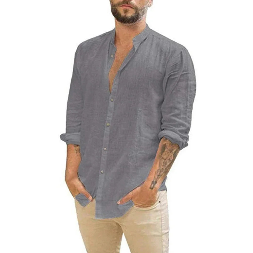 Men's Shirt HARTTMAN HT076 in Grey